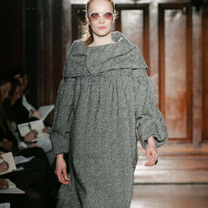 Alice Ritter Herringbone Tweed coat